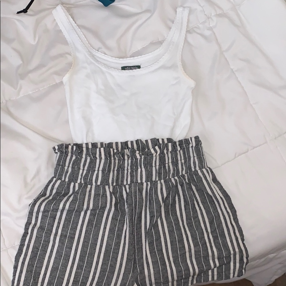 Tank top and shorts